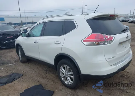 2016 Nissan Rogue Sv from USA, damaged, VIN KNMAT2MV9GP716474
